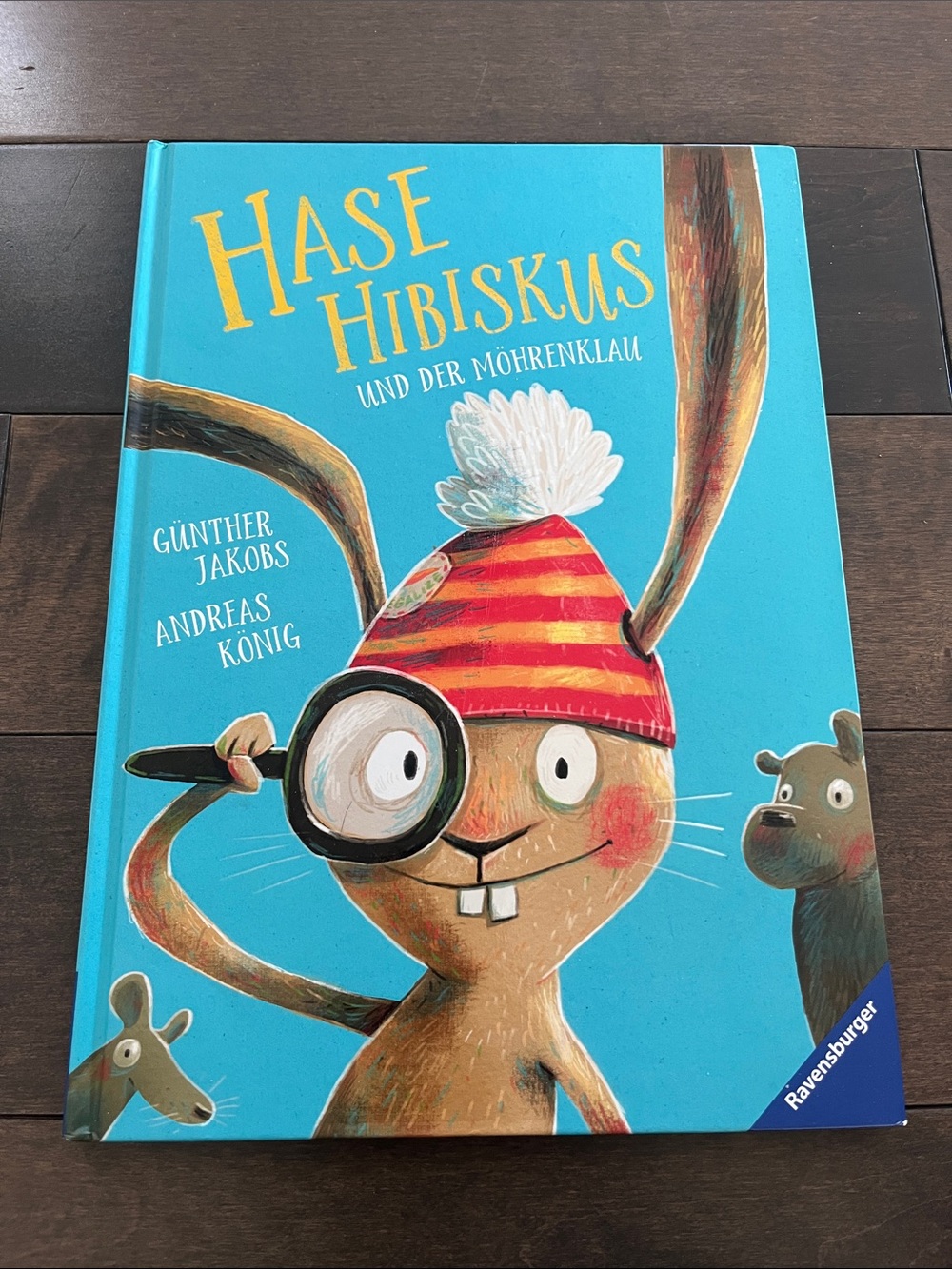 Ravensburger German Kids Book Hase Hibiskus